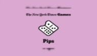 Screenshot of Pips NYT, a Puzzle browser game — play free online